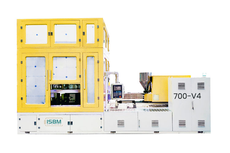 700-V4-Single-Stage-Injection-Stretch-Blow-Molding-Machine
