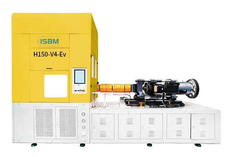 H150-V4-VE all-electric four-station ISBM machine for PET and PETG containers